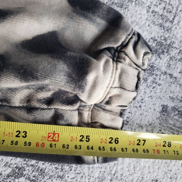 Custom hand painted Tie Dye Cargo Pocket Jeans Demobaza style~ - Picture 14 of 15